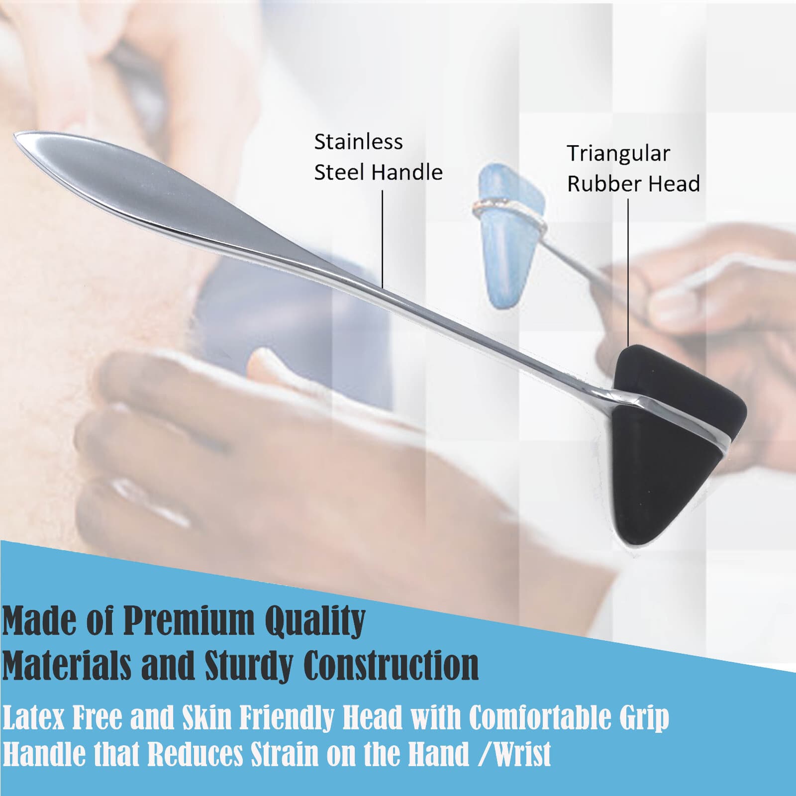 9pc Medical Diagnostic Kit in Black for EMT, Nursing,Surgical, EMS,Physiotherapy 2