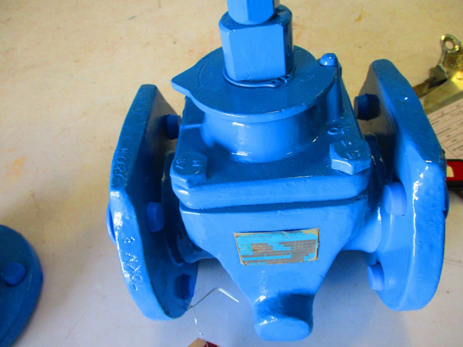 FLOWSERVE NORDSTROM 1925 Lubricated Plug Valve 2" 150 RF Flanged Lever Operated