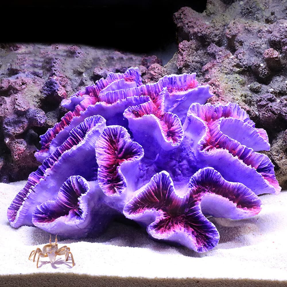 Aquarium Landscaping Simulation Resin Fake Coral Reef Flower Artificial Plant 2