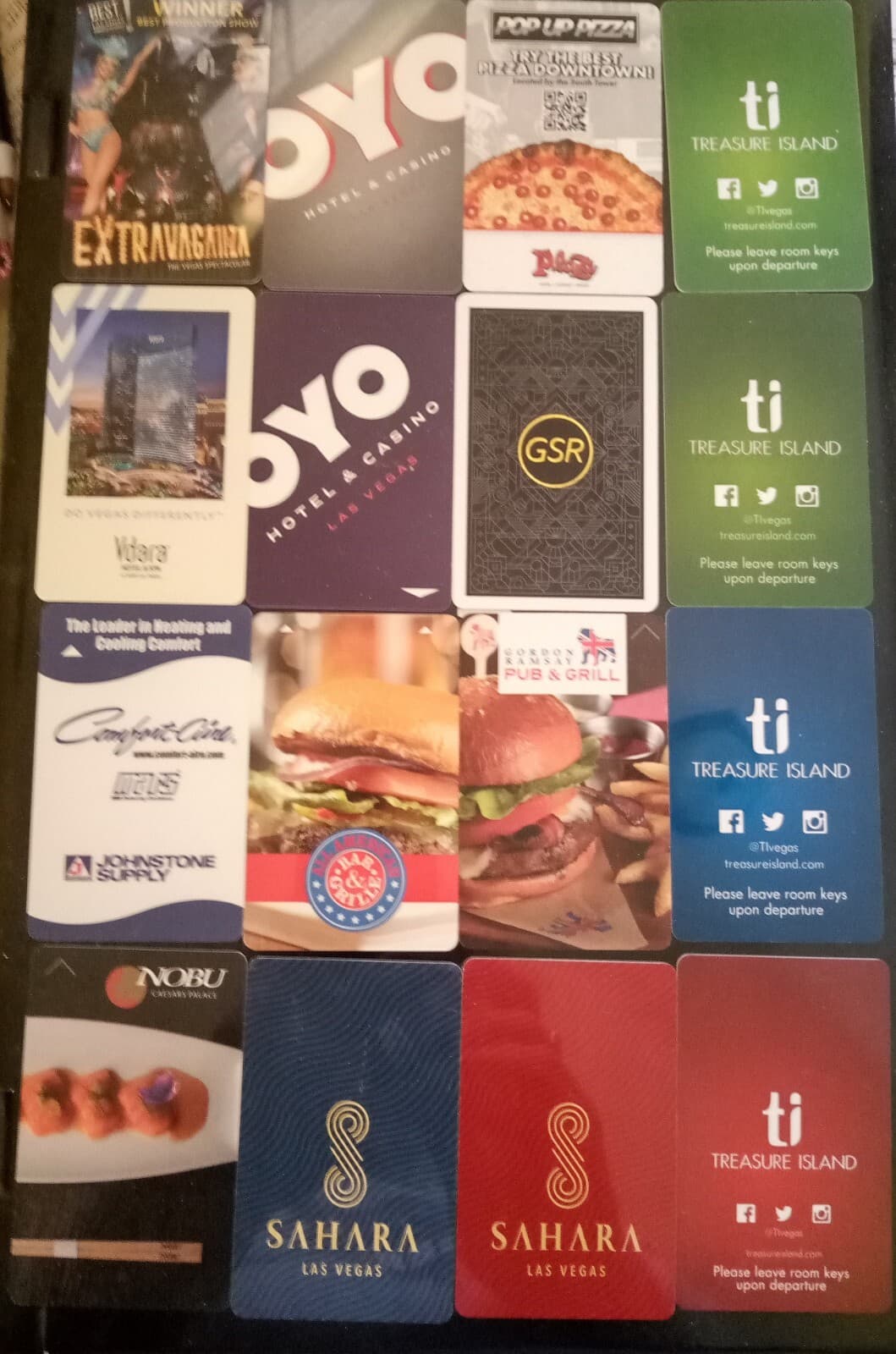  Las Vegas room keys(84total) Vintage  3