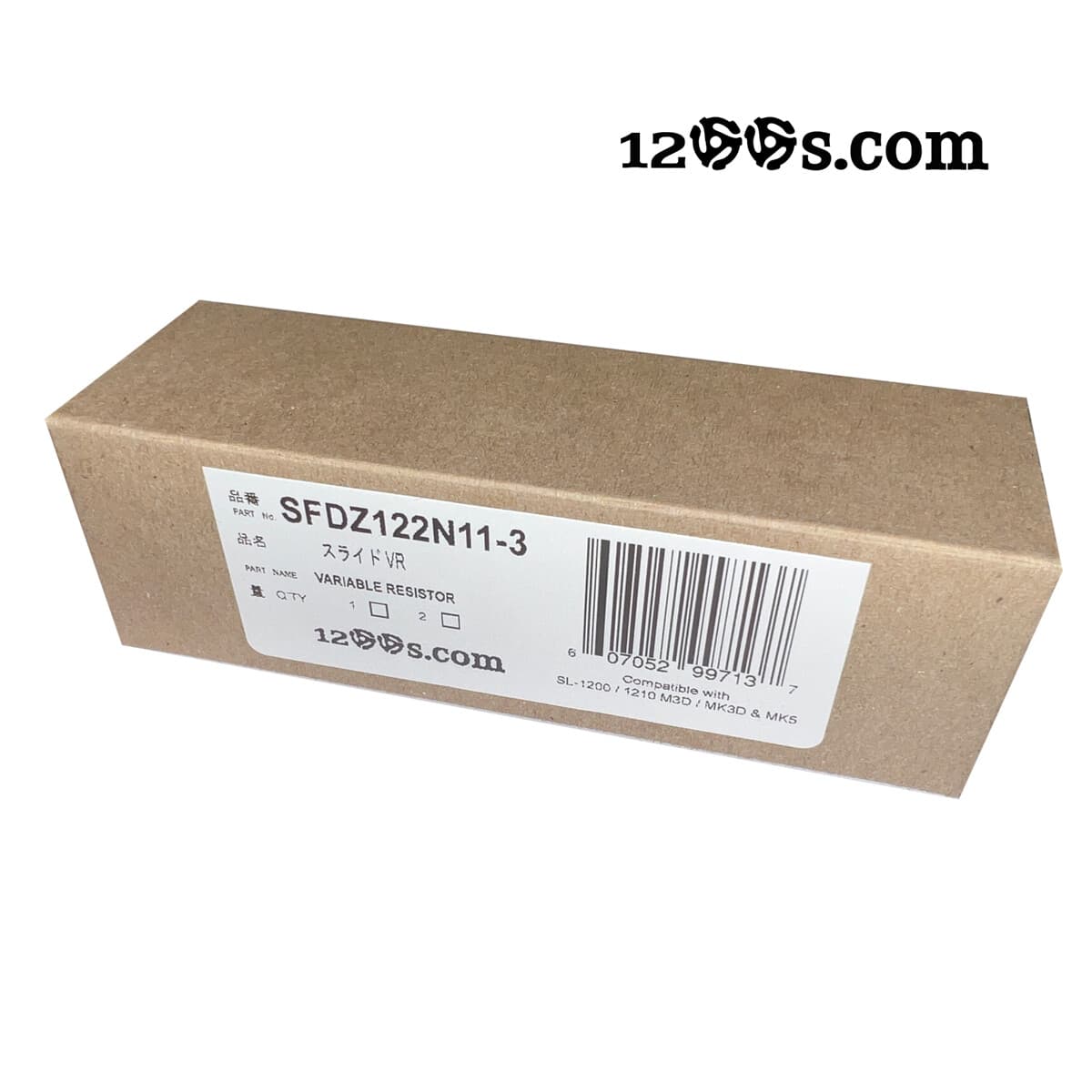 PAIR (2) TECHNICS 1200 1210 M3D MK3D MK5 PITCH CONTROL SFDZ122N11-3 RESISTOR 6