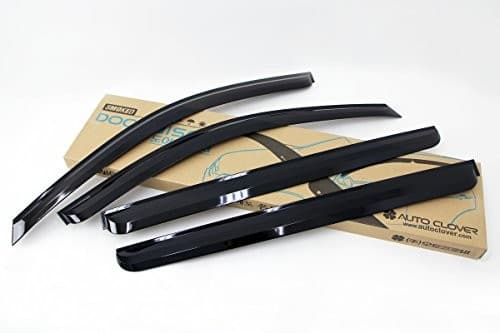 AUTOCLOVER Smoke Tinted Rain Guards 4pcs for KIA Sedona 2006~2014  5