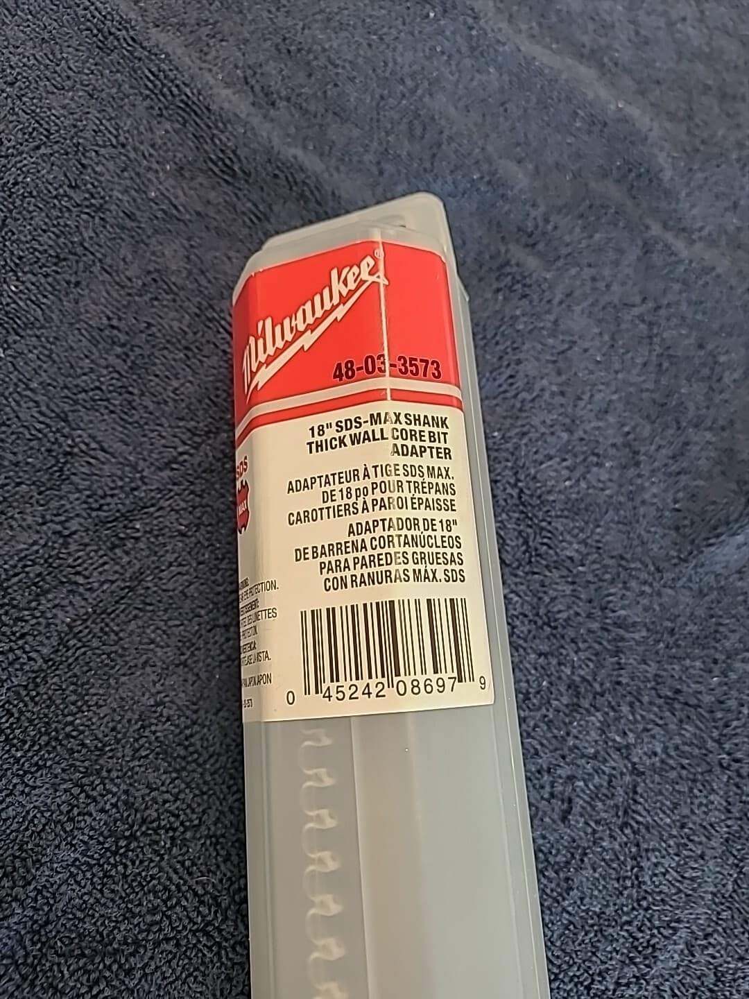 Milwaukee Tool 48-03-3573 Sds Max Thick Wall Core Bit 18" Adapter Shank