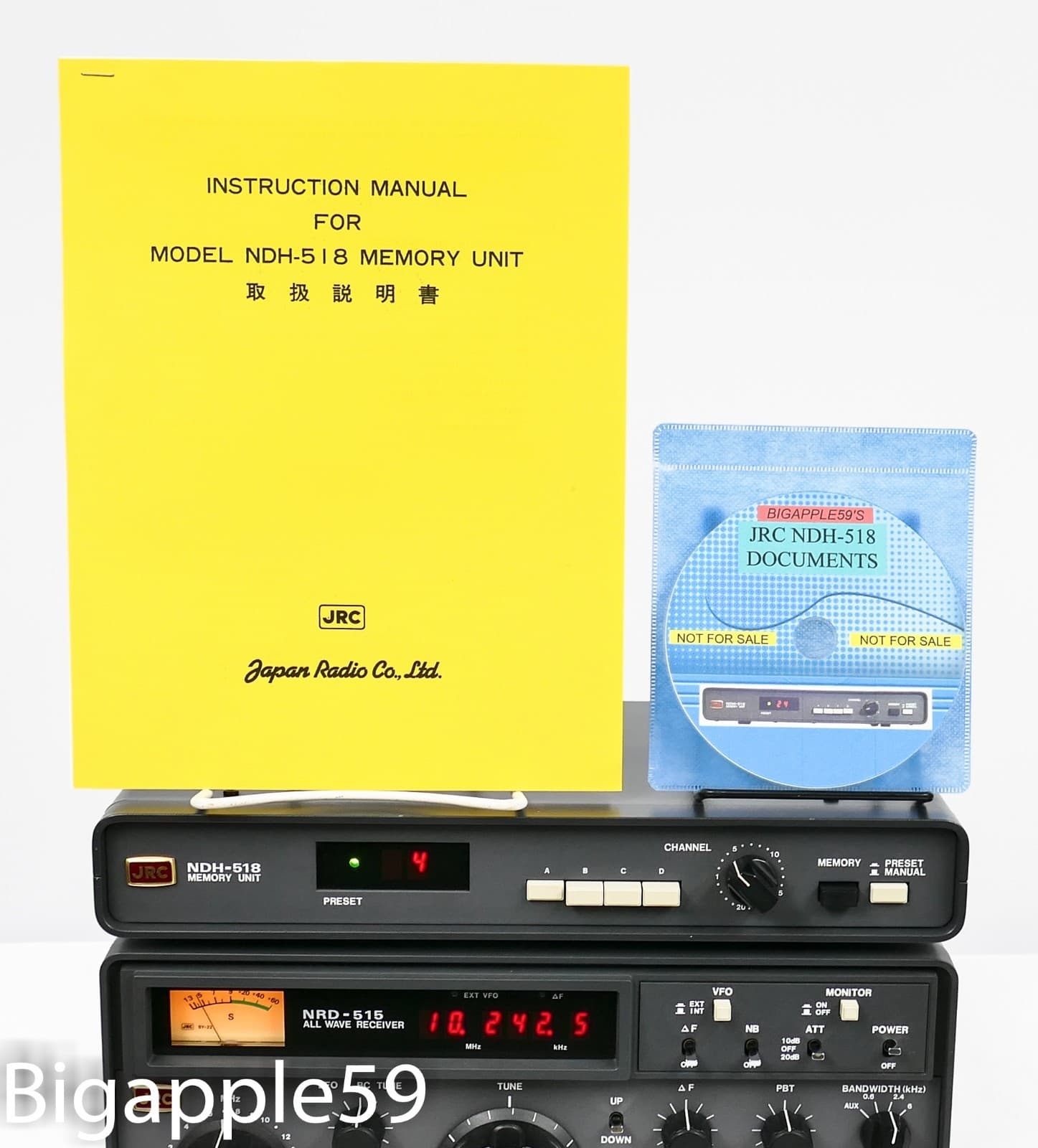 Japan Radio JRC NDH-518 Memory Unit For NRD-515 Shortwave Receiver **UNCOMMON** 2