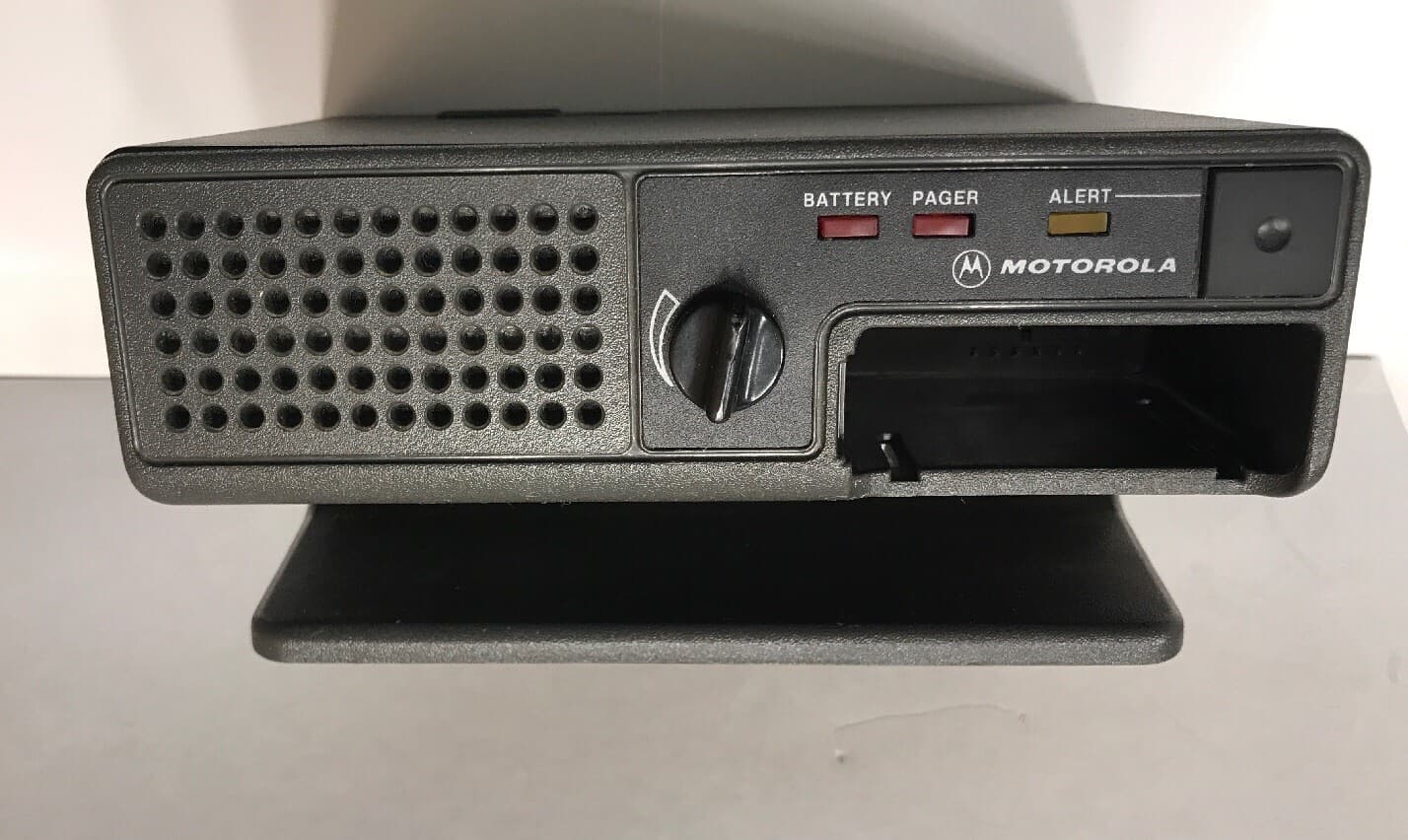 Motorola Minitor II (2) Pager Amplified Charger & Power Supply, NRN4985B, Tested 2