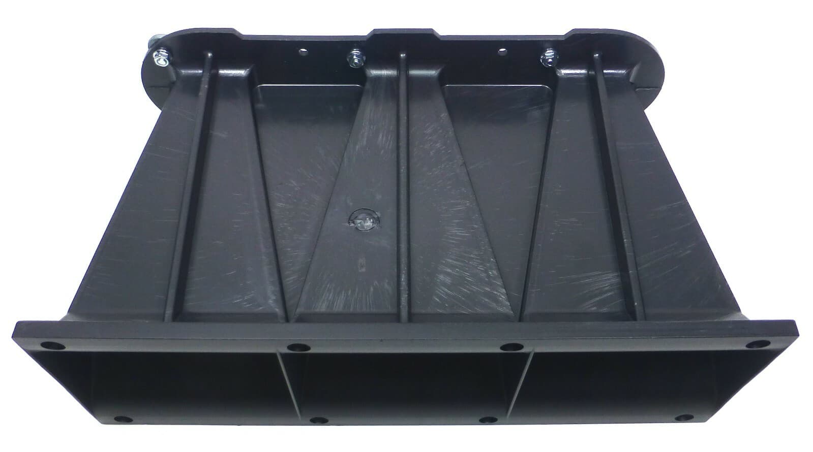 LASE 13" x 5" Triple 1 3/8" Screw -On Drivers Line Array Compression Horn  6