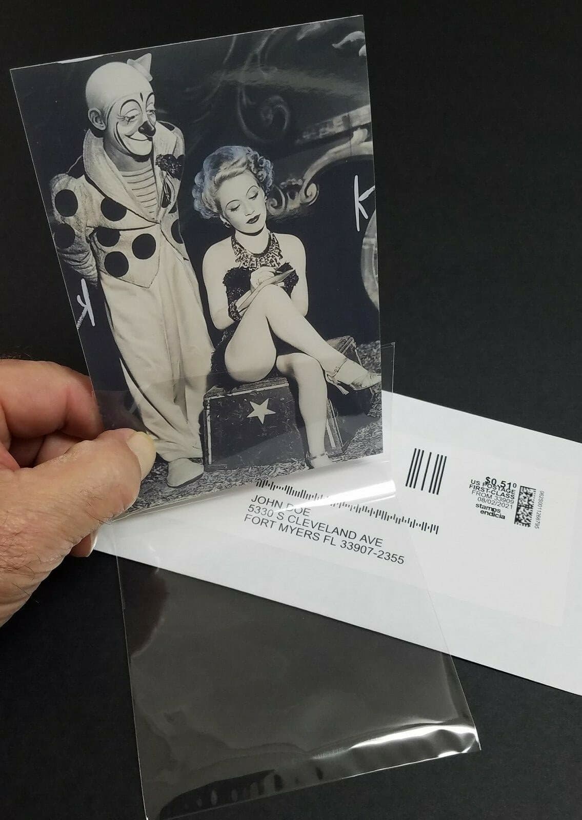 Circus, Clown, Carnivals, Posters, vintage 4" x 6" photo reprint Quality 195 2