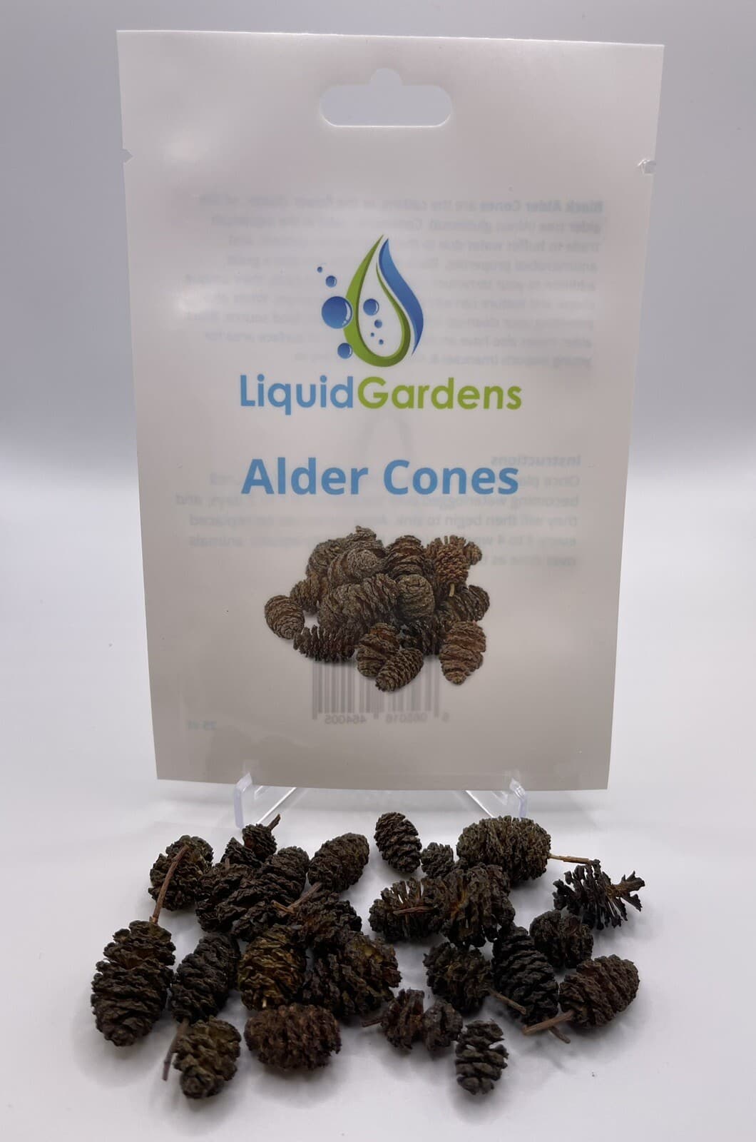 25 Alder Cones for shrimp, bettas , and all fish lowers ph natural botanicals
