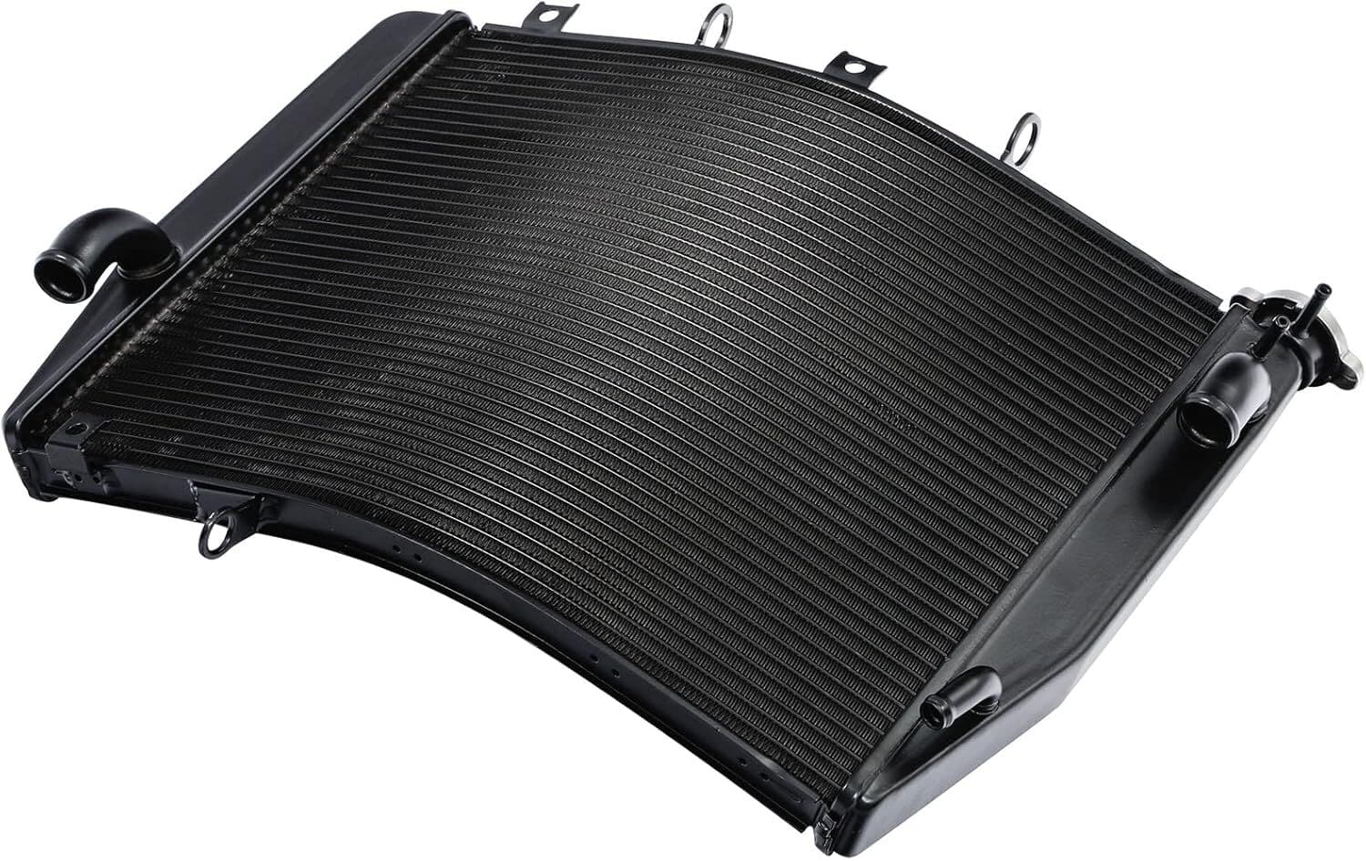 Motorcycle Radiator Cooler Engine Cooling for Kawasaki Ninja ZX-14 ZX1400C ZX14R 5