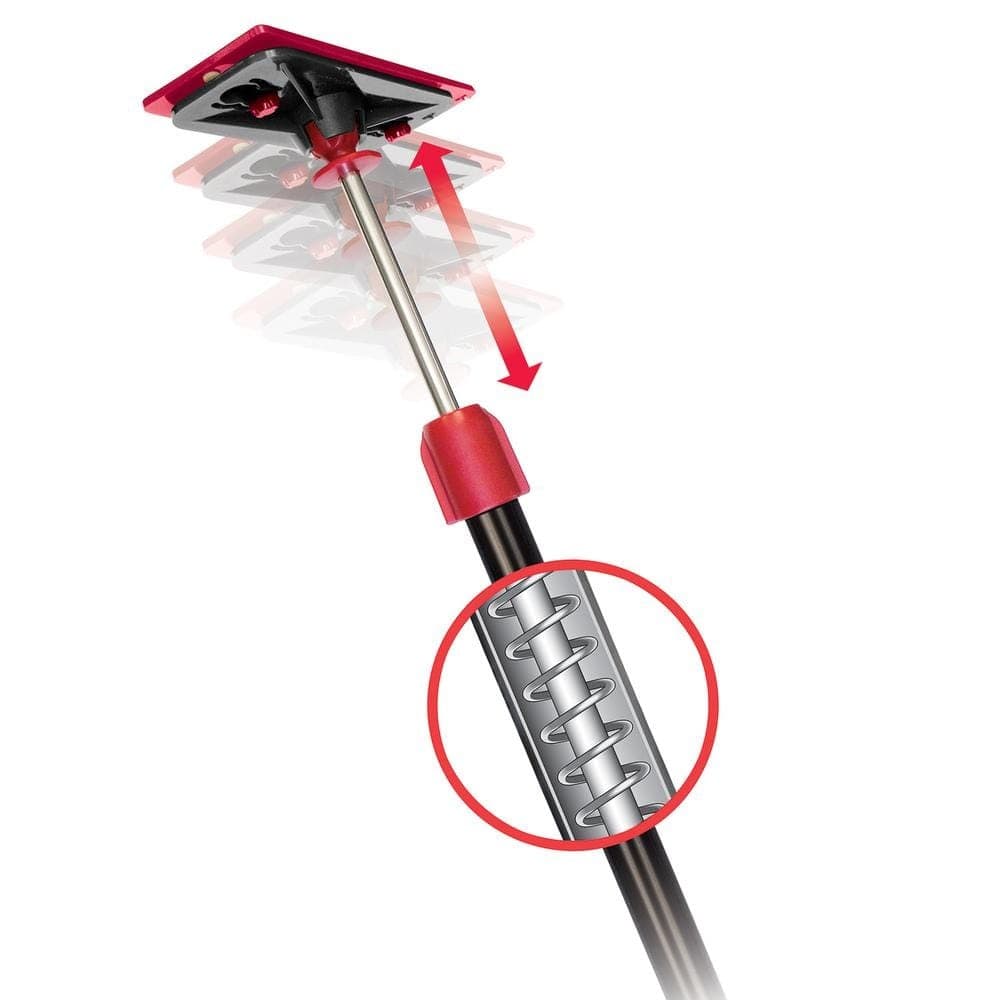 ZipWall 10 ft. Stainless Steel Dust Barrier Poles w/ 2 Adhesive Zippers & Bag 6