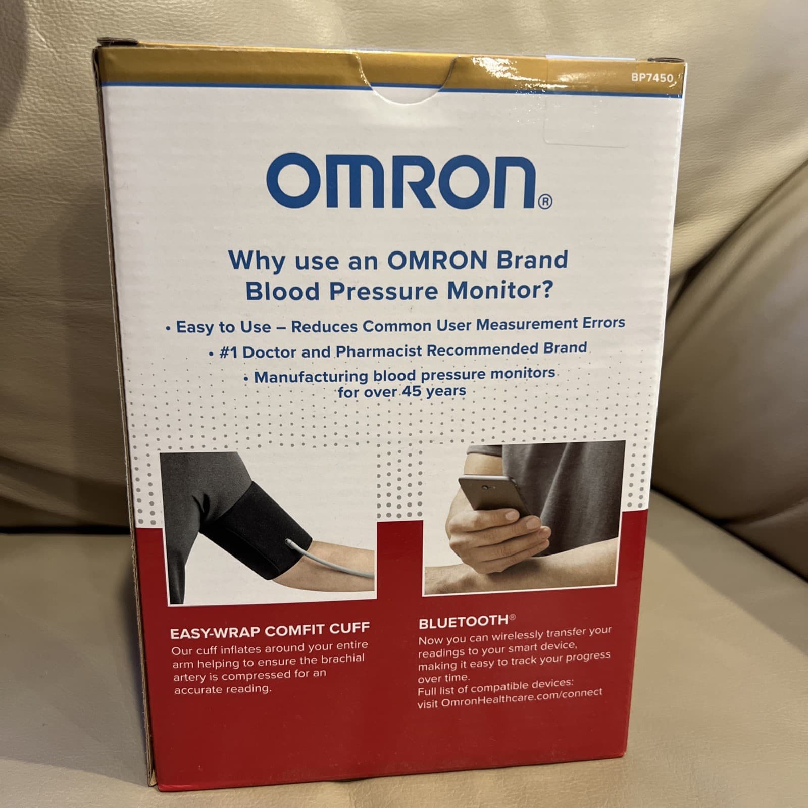Authentic OMRON Blood Pressure Monitor 10 Series Upper Arm Brand New In Box 3