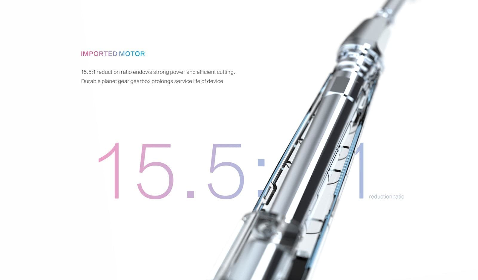 Woodpecker Dental Endo Motor Root Canal Contra Angle Handpiece, Reciprocating 6