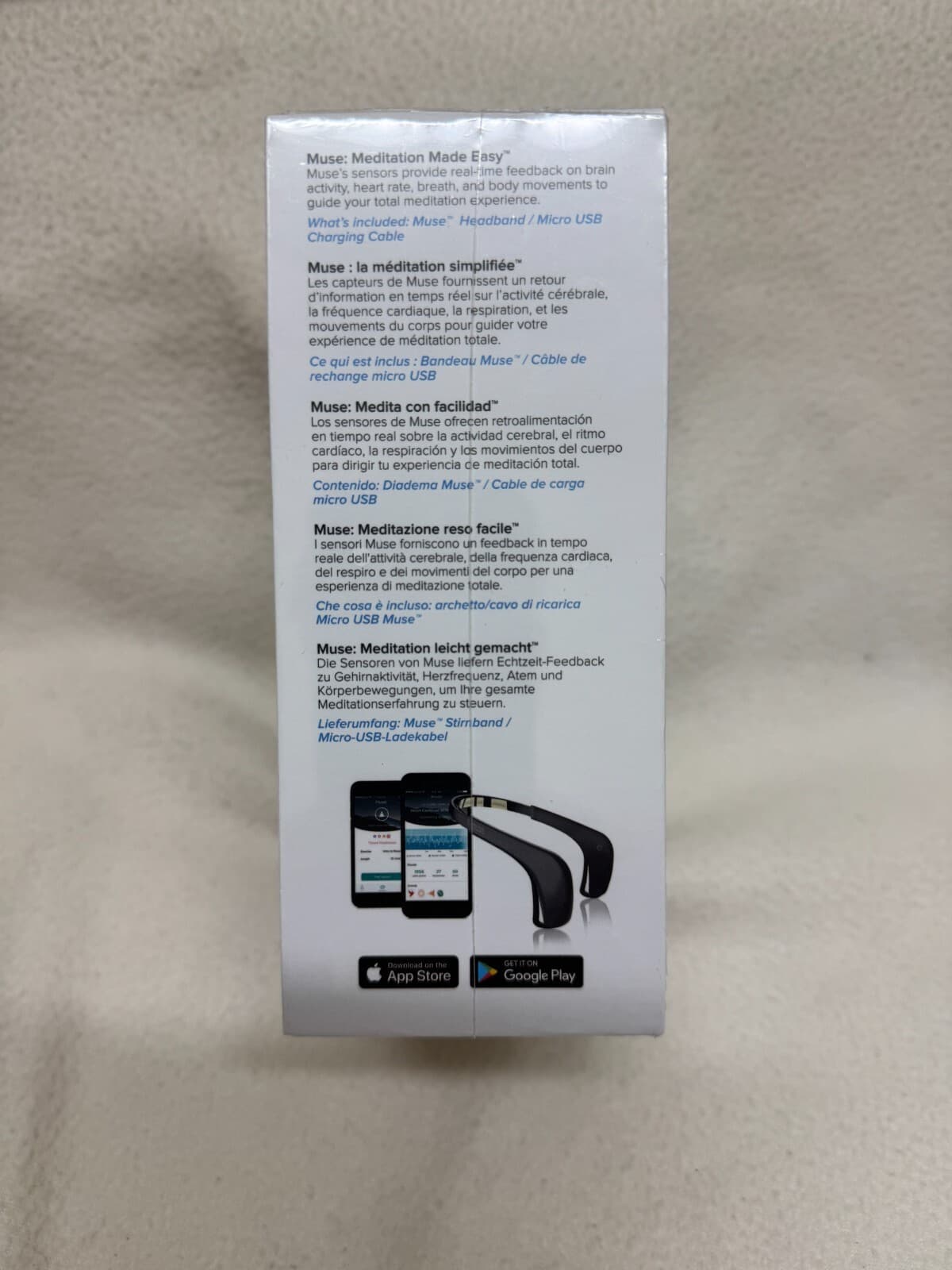 MUSE 2: The Brain Sensing Headband - Meditation Tracker - OPEN BOX!!! 3