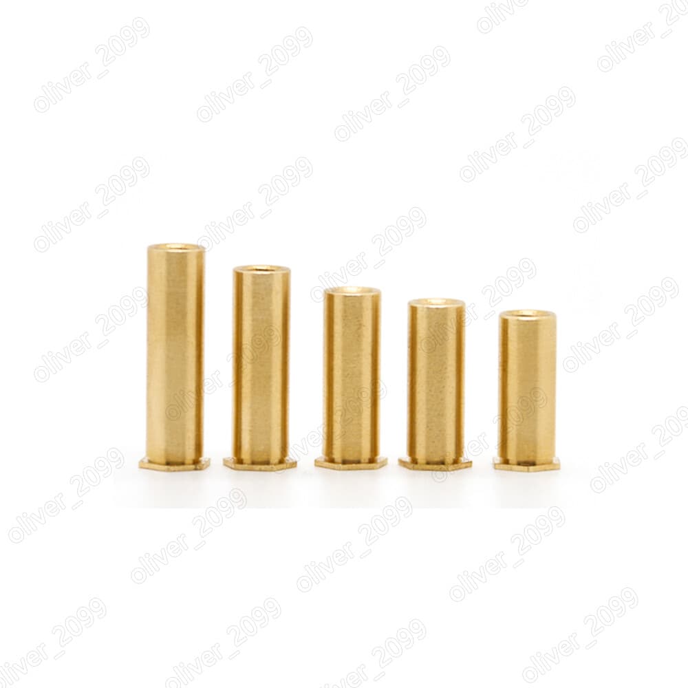 Brass Blind Hole Rivets Hex Head Column Nuts M3 M4 5