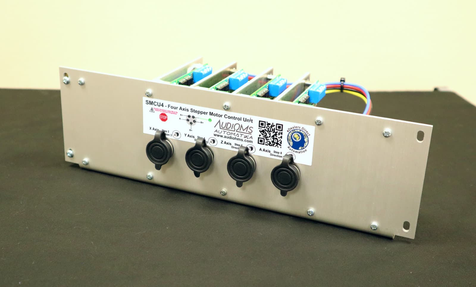 SMCU-4 4 Axes Integrated Stepper Driver System With UC-400 Ethernet Controller 2