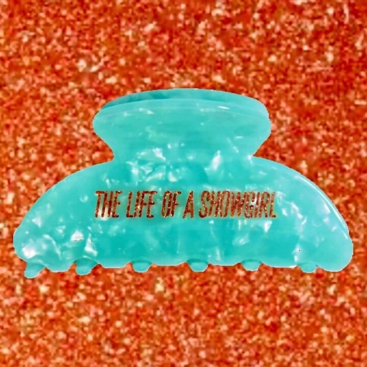 Taylor swift Hair Claw Clip The Life of a Showgirl OFFICIAL AUTHENTIC 3