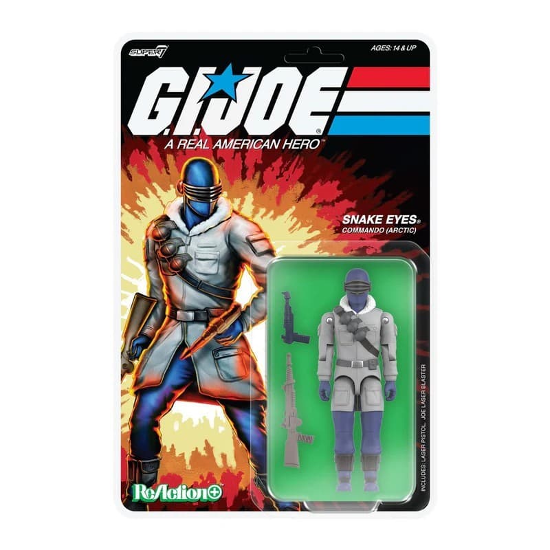 Arctic Snake Eyes G.I. Joe ReAction+ Wave 5