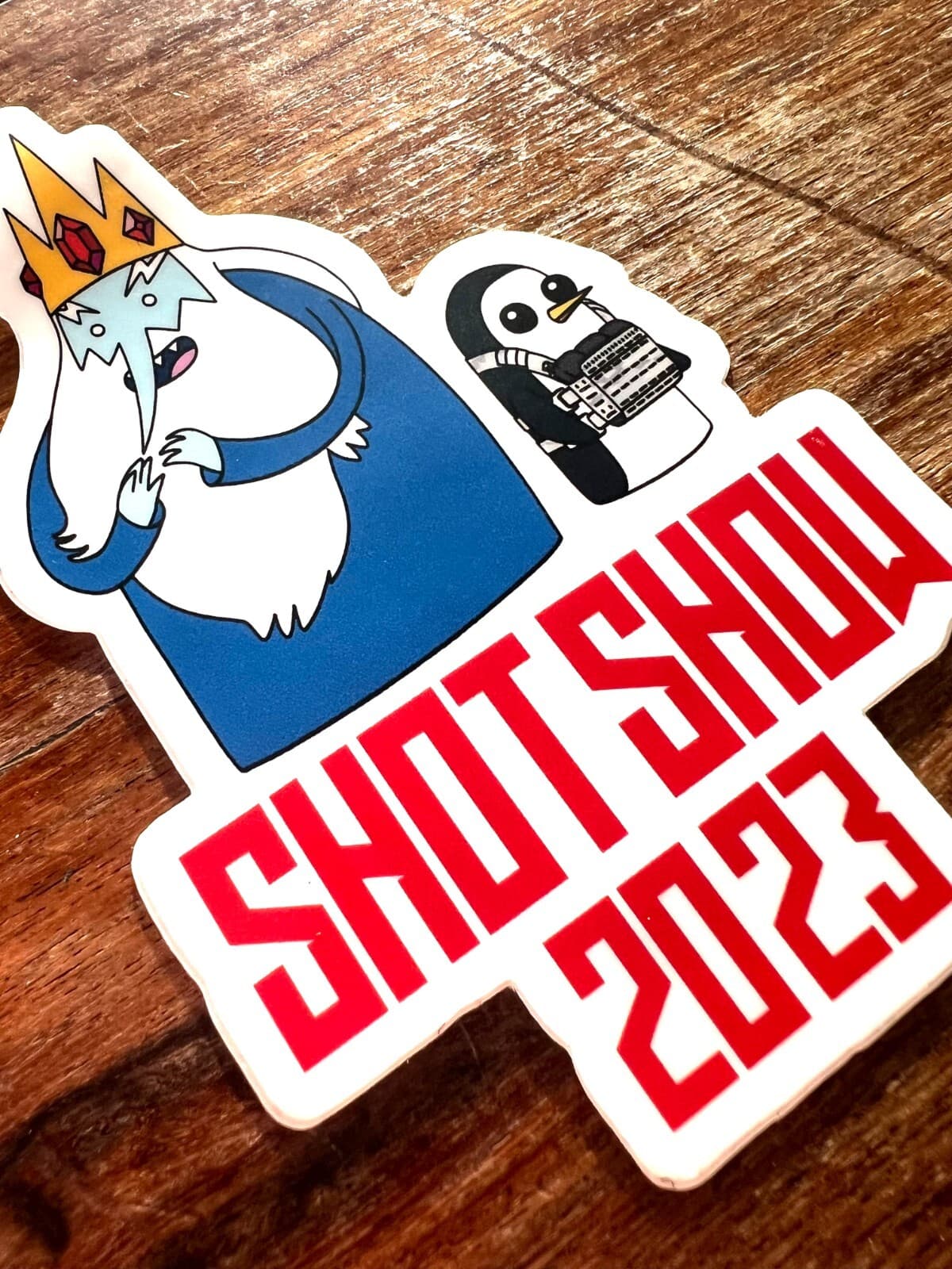 Spiritus Systems "Adventure Time" Shot Show 2023 Sticker 2