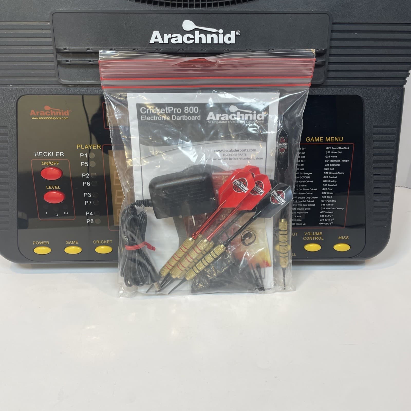 Arachnid E800ARA Cricket Pro Electronic Dartboard Dart Game Up to 8 Players 2