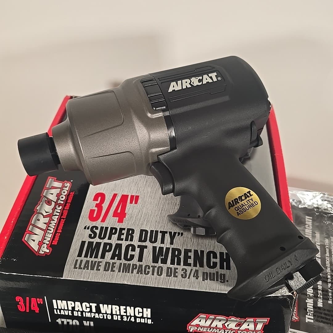 AirCat 1770-XL 3/4 Inch Drive Composite Super Duty Pneumatic Impact Wrench