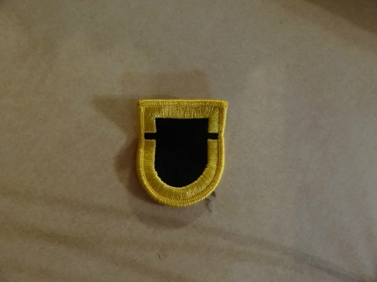 PATCH US MILITARY FLASH FOR BERET 1ST BATTALION 509TH INFANTRY REGIMENT