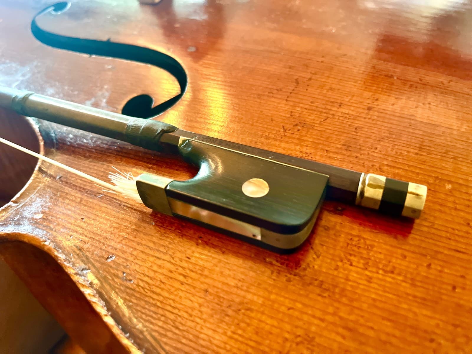 Antique Lyon & Healy Cello Bow (c. 1900-1920, Chicago, IL)