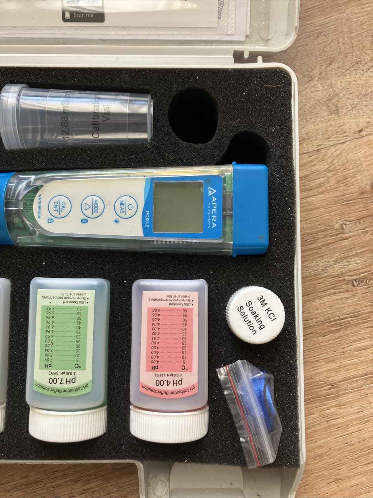 Apera Instruments Zen Test PC60-Z Smart Multi-Parameter Tester pH 5