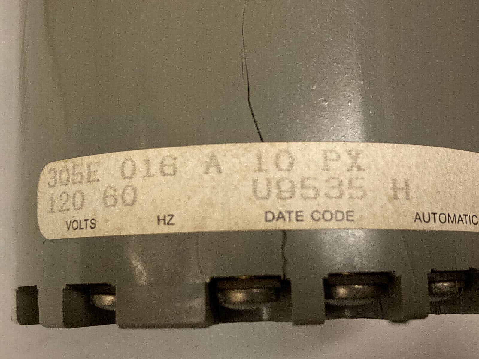 Marsh ATC,305E 016 A 10 PX,Electromechanical Timer 120V 60HZ 4