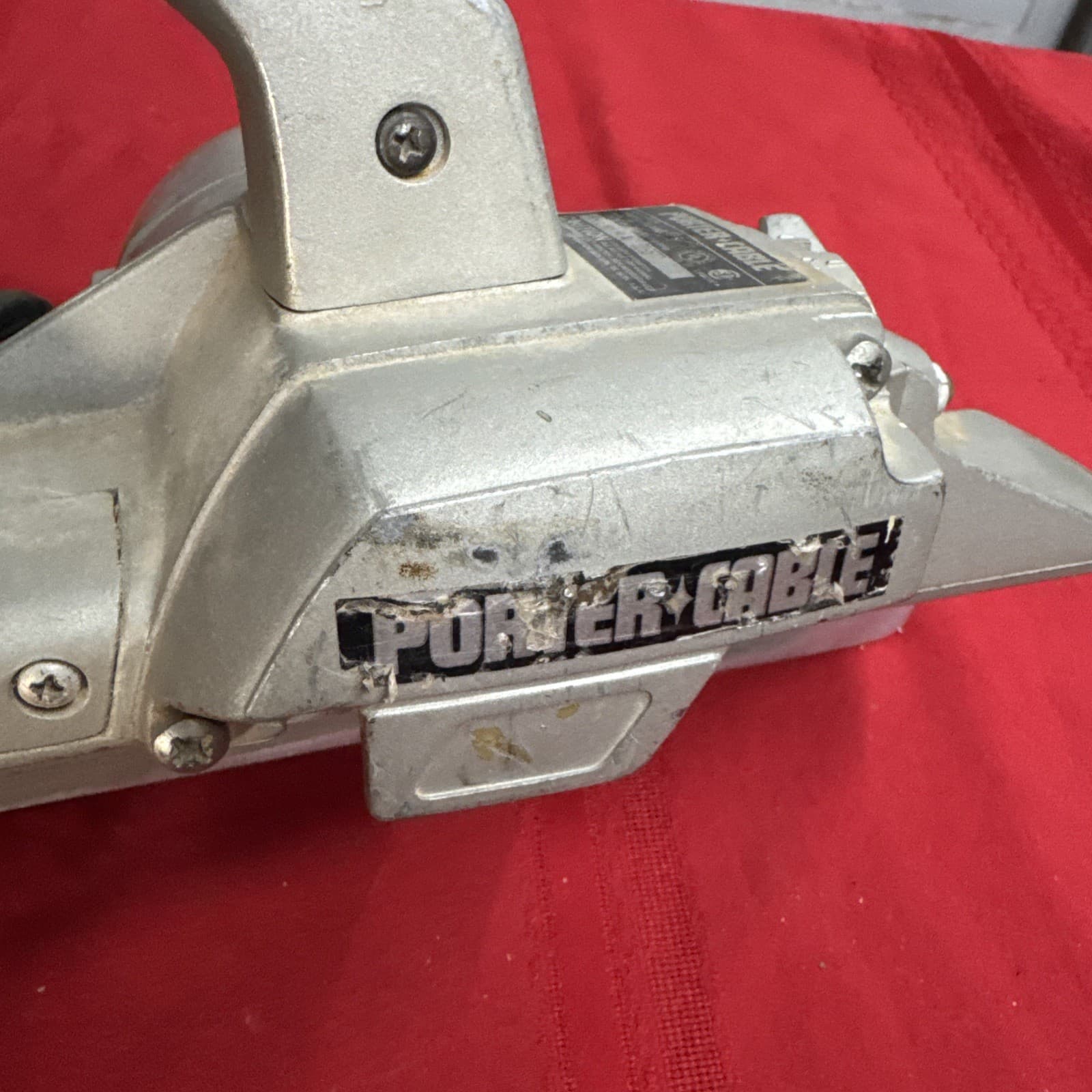 PORTER CABLE PORTA PLANE  HEAVY DUTY PLANER Made In USA Door Trimming 3
