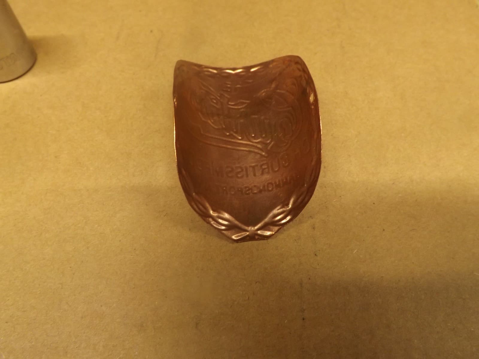 CURTISS MOTORCYCLE OLD REPROUDCTION  HEADSTOCK BADGE 2