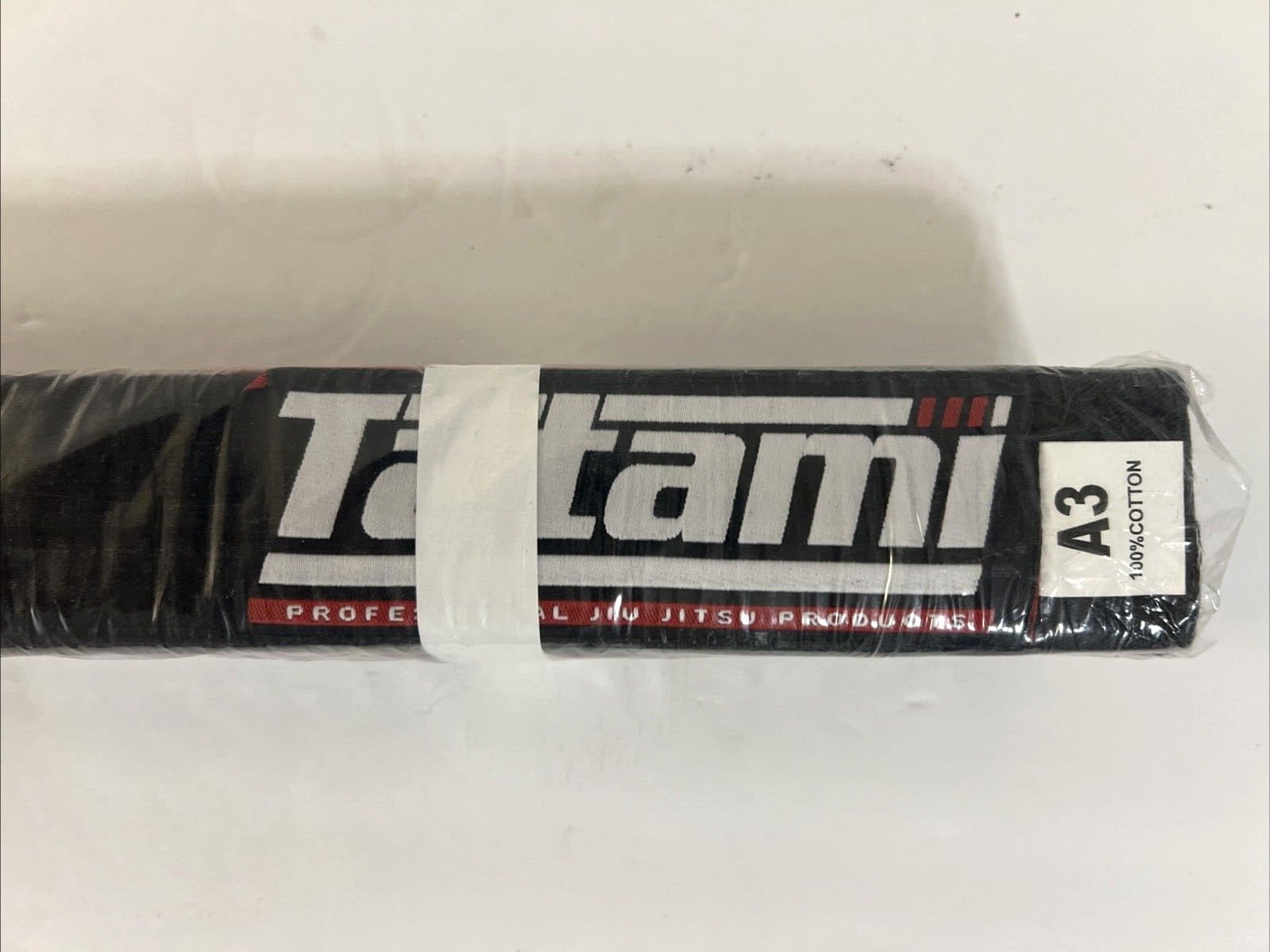 Tatami Fightwear Brazilian Jiu Jitsu BLACK Belt Size A3 5