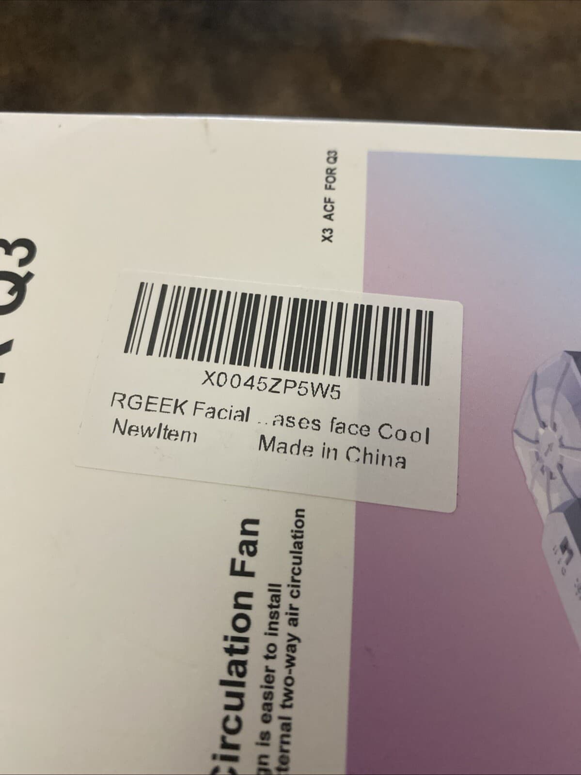 RGEEK VR AIR Circulation Fan - FOR The Meta Quest 3 4