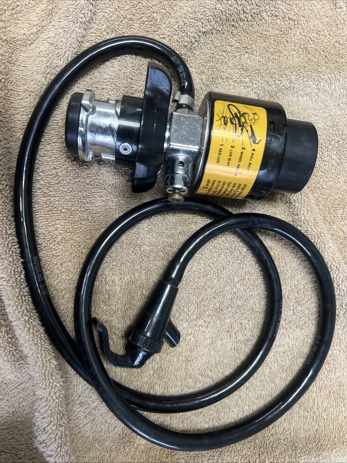 TAP RITE beer KEG PUMP Style tapper model : FT 42 Works good. Free Shipping