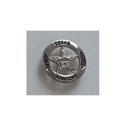 Texas Ranger star lapel / hat pin -with butterfly clutch