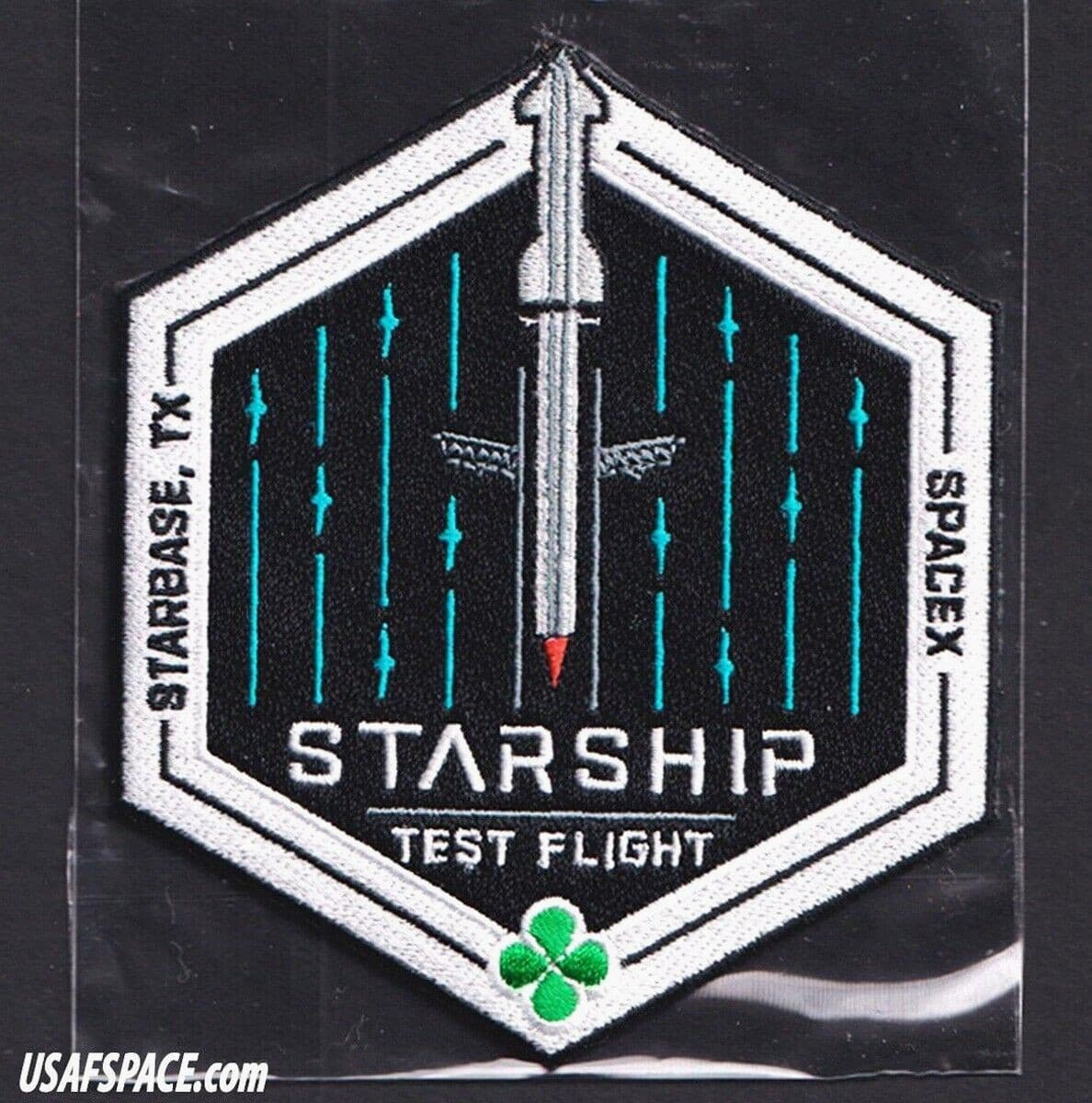 Authentic SPACEX -STARSHIP TEST FLIGHT- SUPER HEAVY- STARBASE, TX- Mission PATCH 4