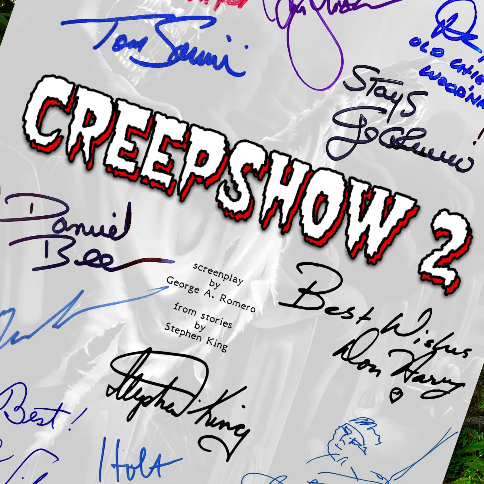 Creepshow 2 Script 2nd Draft Cast-Signed Autograph Reprints 112 Pages 5