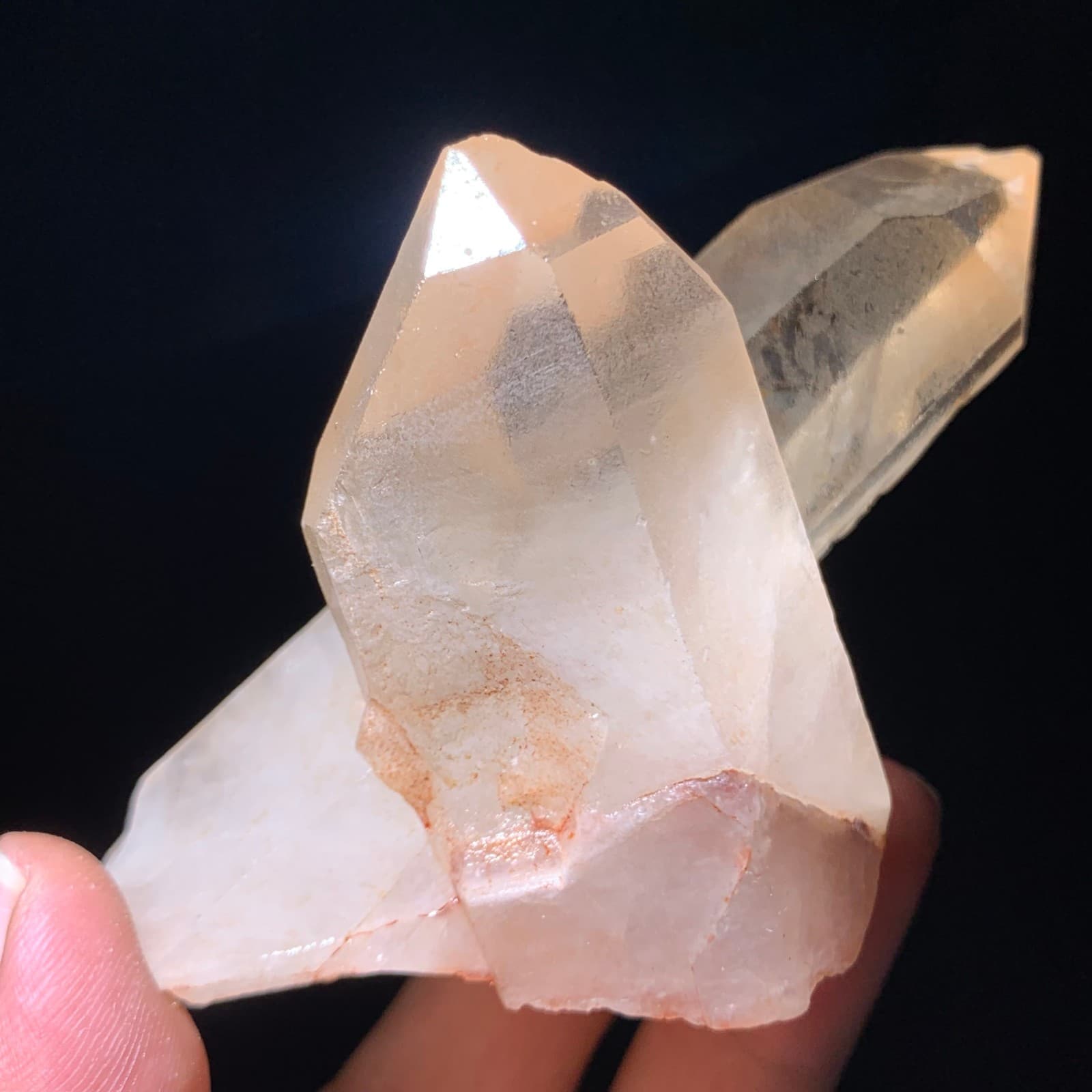 179g Natural White Clear Quartz Mineral Specimen Crystal Cluster Reiki Decor 4