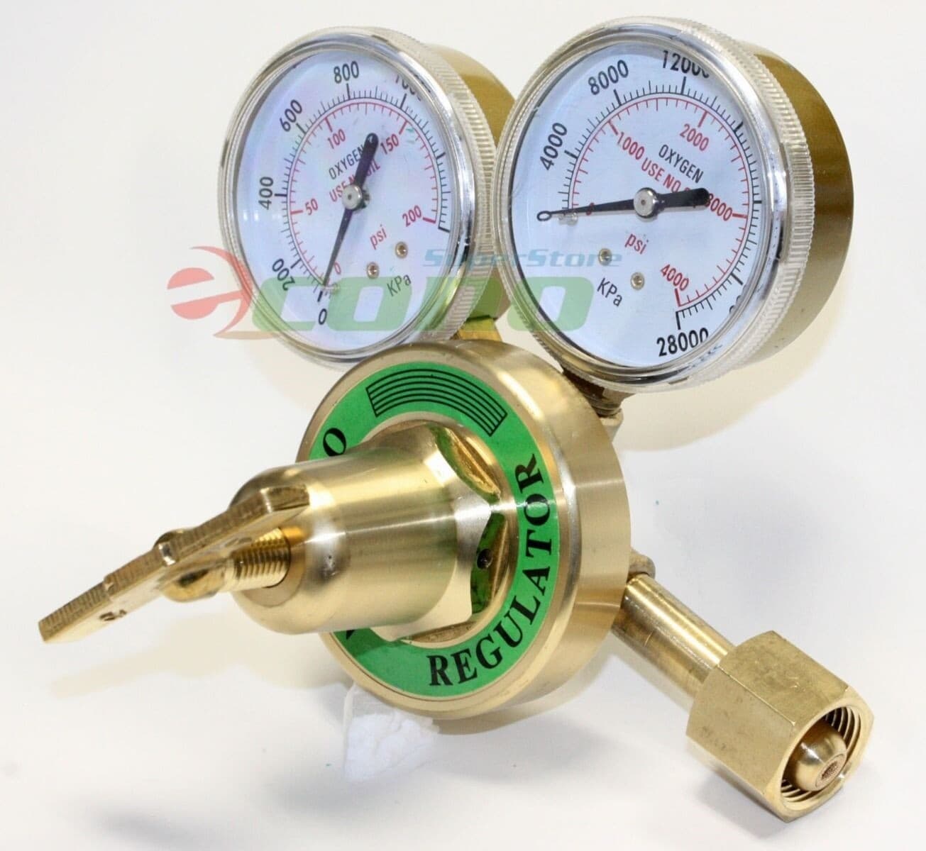 Oxygen Acetylene CGA 540 510 Dual Gauge Gas Welding Regulator  Fit Victor Type 3