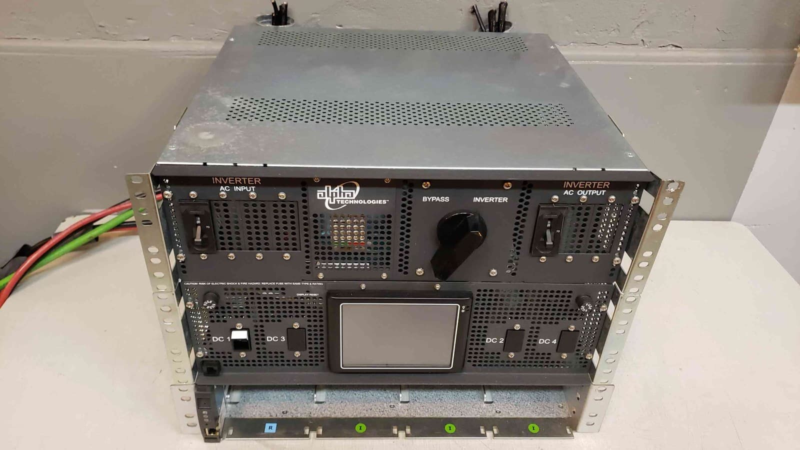 Alpha Technologies Rack Mount AC Rectifier INVERTER AMPS24-1-4.5-H1 MBS(Q17016) 6