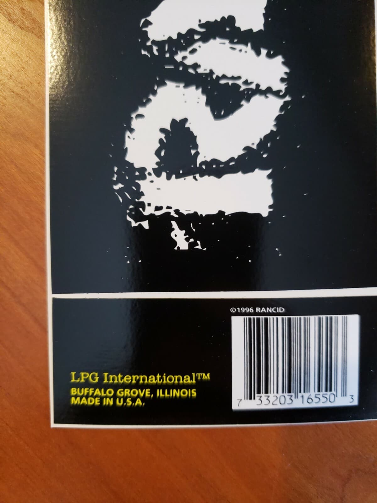 Rancid Bumper Sticker NOS  2