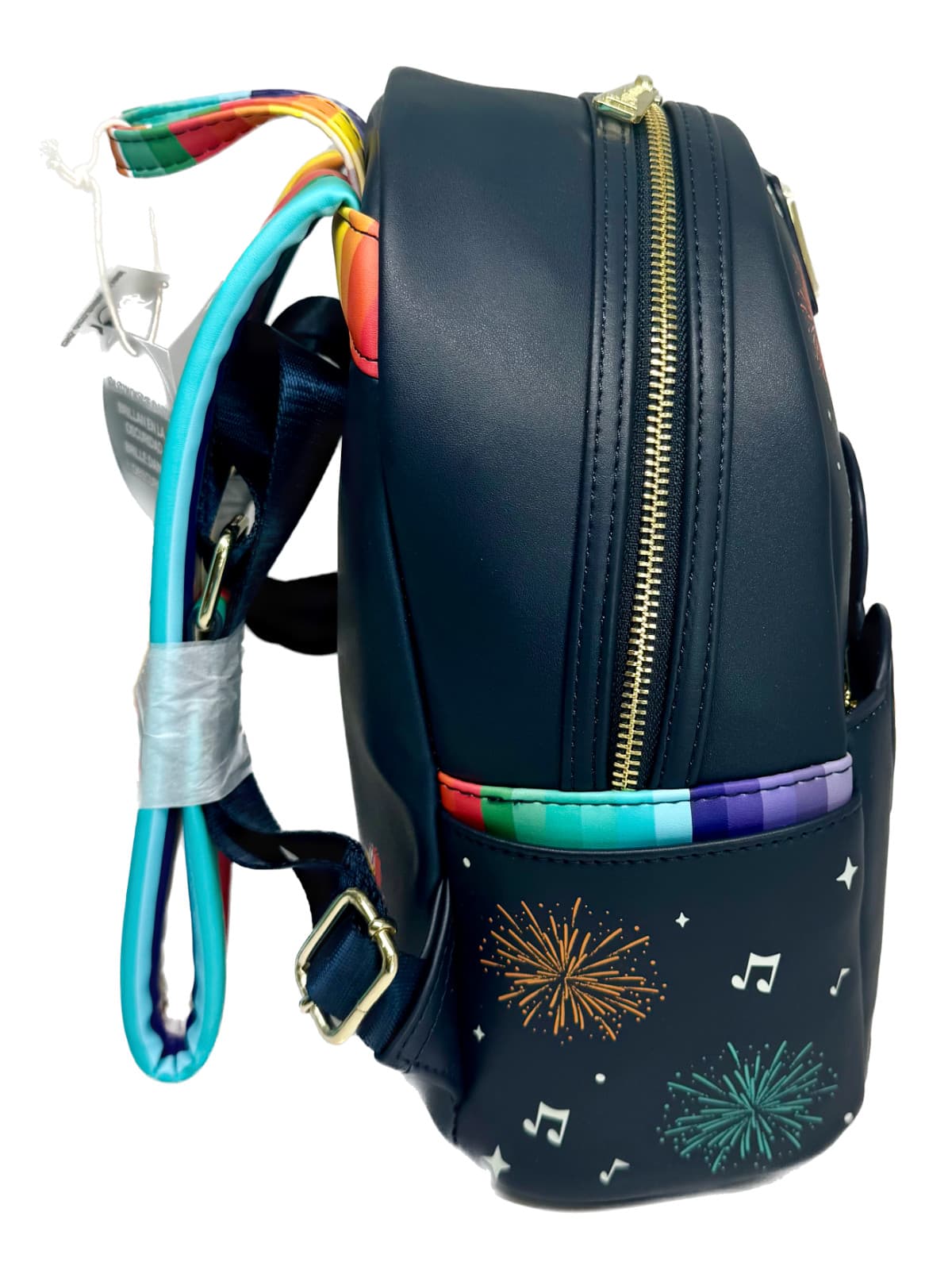 Disney Parks Loungefly Three Caballeros Donald Backpack Mexico EPCOT Glow Dark 4