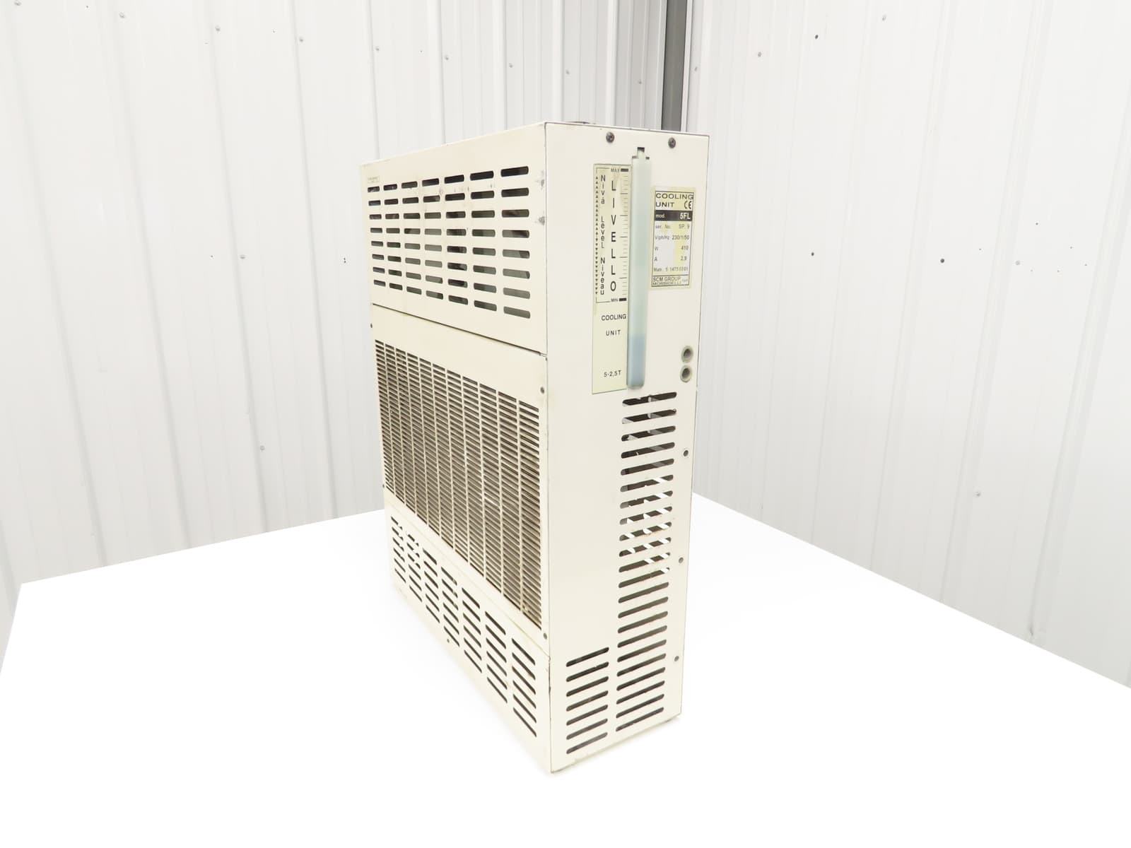 SCM Morbidelli 5FL Cooling Unit 230VAC 1Ph 50Hz 410W 2.9A 3