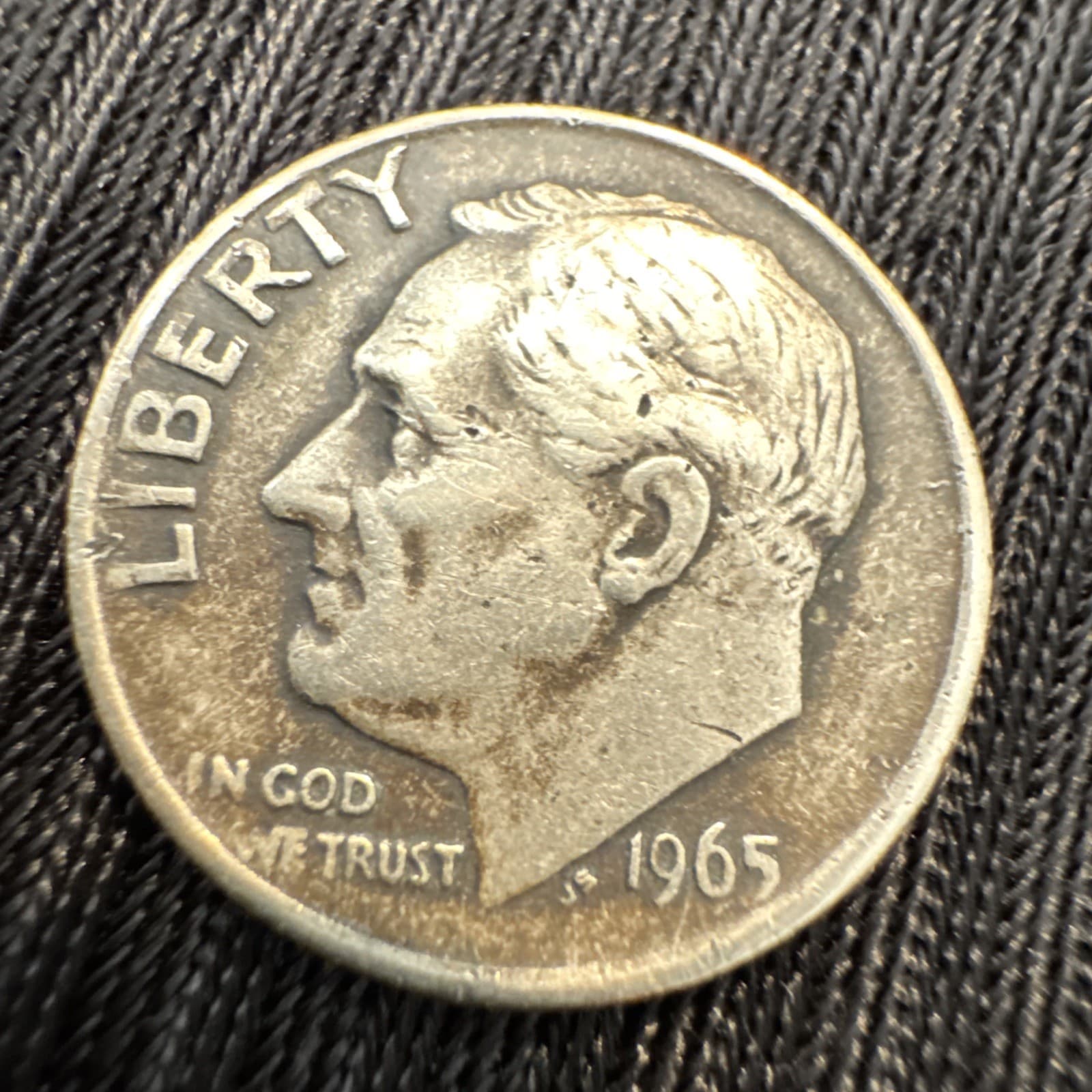  1965 Mercury $.10 Dime Silver   3