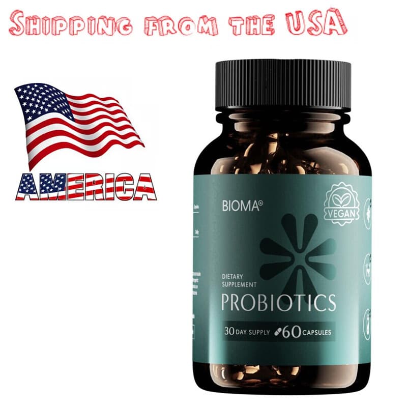 Bioma Probiotics 60 Capsules - Digestive Support, Maintaining Gut Health 2