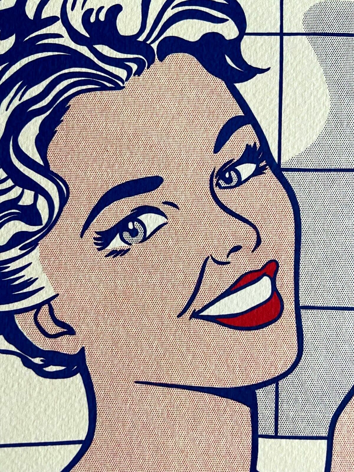 Roy Lichtenstein Lithograph COA Original Signed Numbered By Hand Rare 6