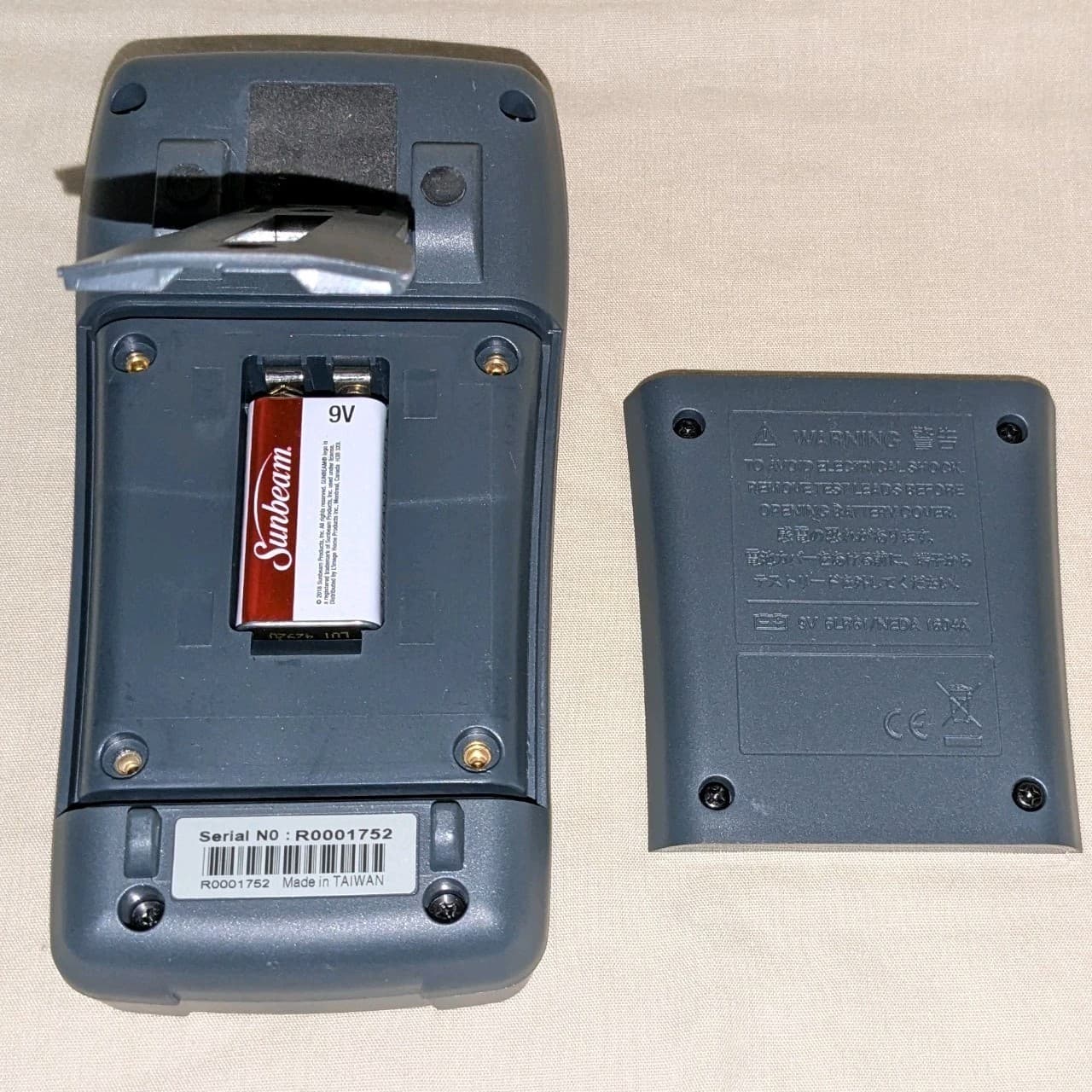 DE-5000 HANDHELD LCR METER w/ ALLIGATOR TEST LEADS (TL-21) 6
