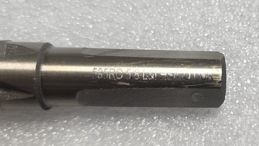 535RC 5/8  SPIRAL FLUTE TAPER 1/2 SHANK  REAMER HS CO 3