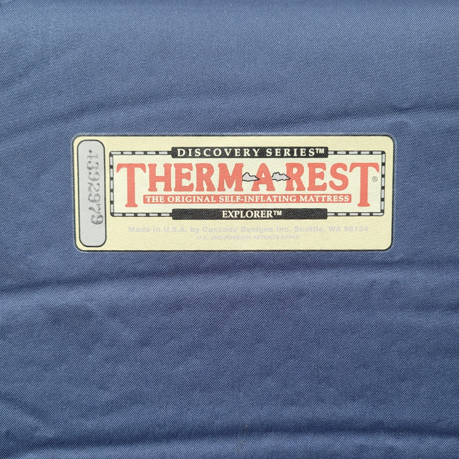 Therm-A-Rest Discovery Series Explorer Self-Inflating Mattress Pad Vtg USA MADE 2
