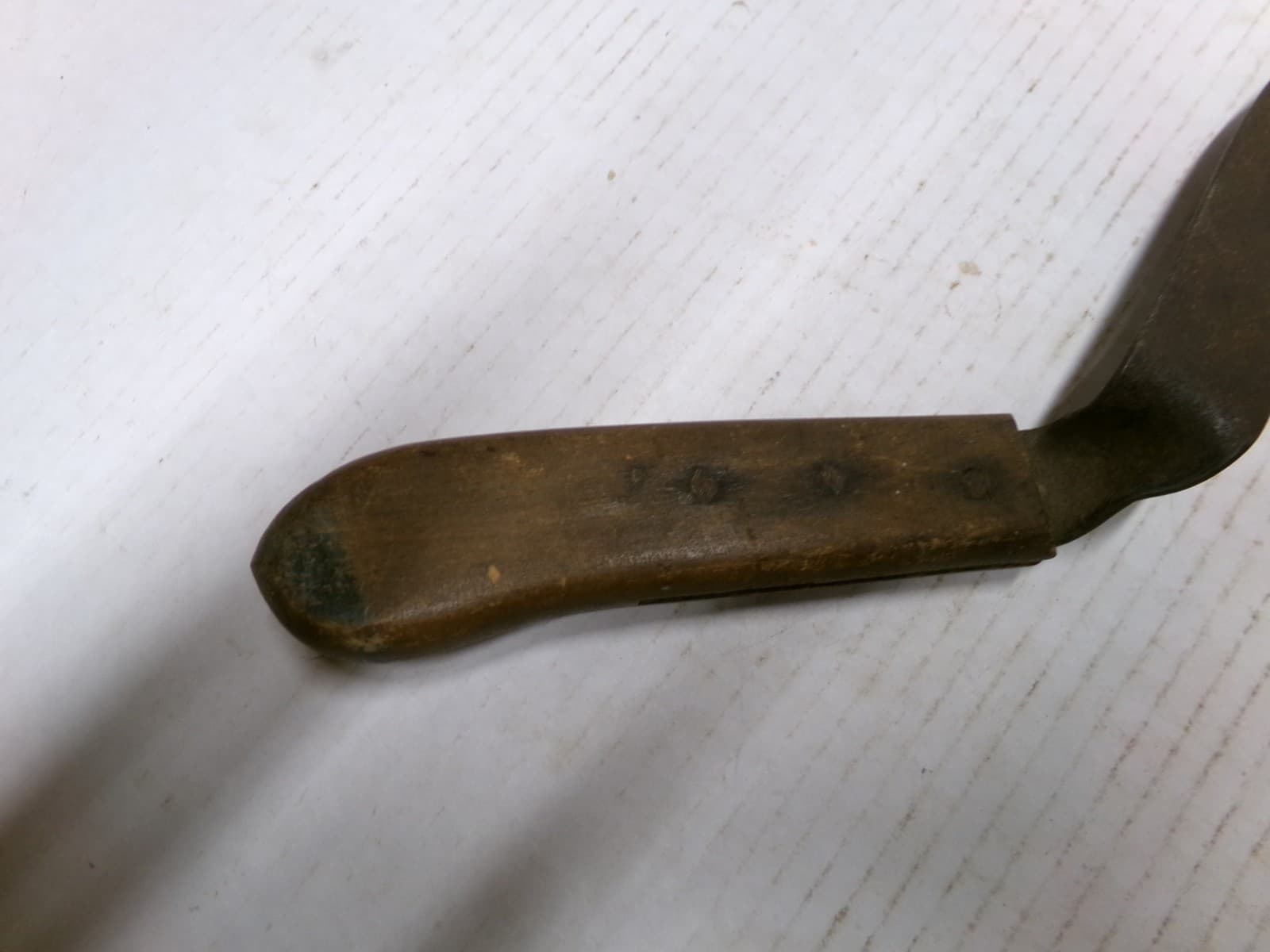 Vintage Antique Village Blacksmith Farm Hand Scythe Sickle Rustic Hand Tool 6