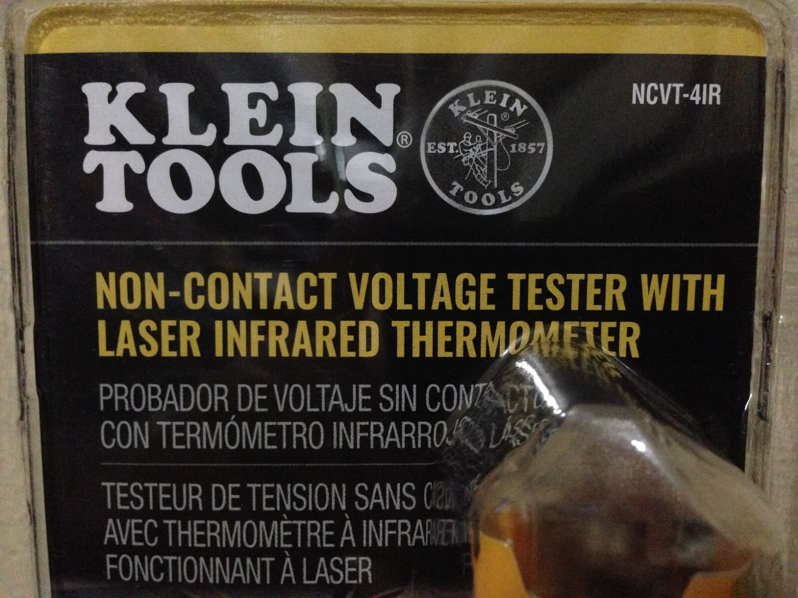 KLEIN NCVT Non-Contact Voltage Detector Tester & Infrared Thermometer IR HVAC AC 5
